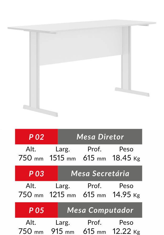 MESA PRATICA DIRETOR 