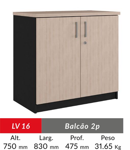 BALCAO VENEZA 2 PORTAS 