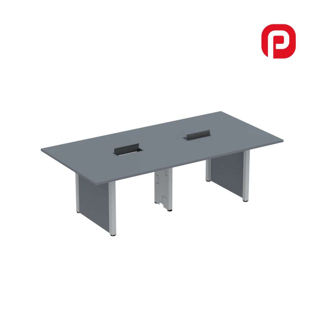 MESA REUNIAO 2400 / 3200 PE PAINEL CORPORATIVO