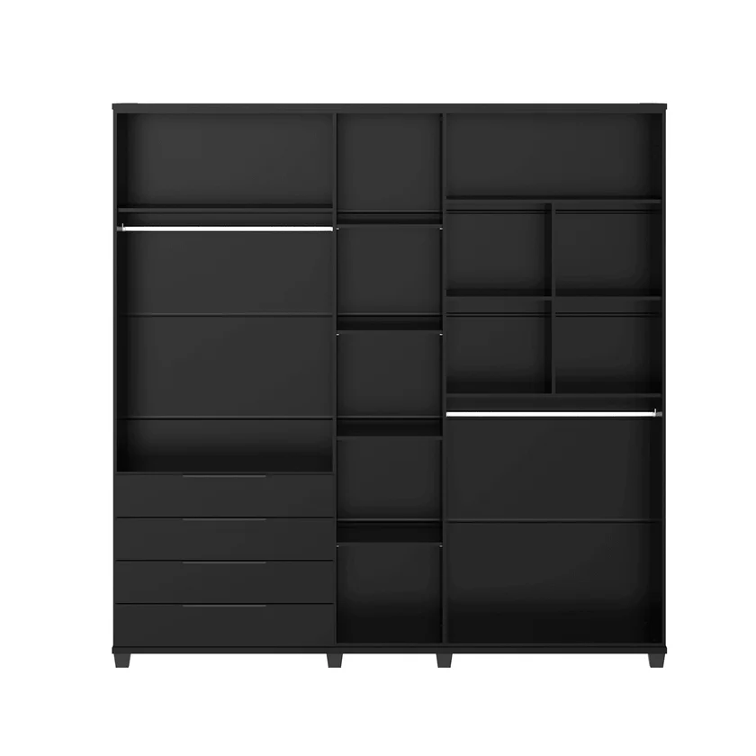 GUARDA ROUPA ALLEN CASAL 5 PORTAS 2,26 CM