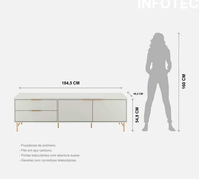 RACK YVES FREIJO 184CM 