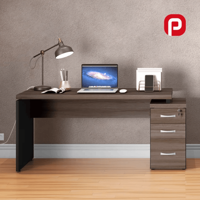 MESA PE GAVETEIRO PE40