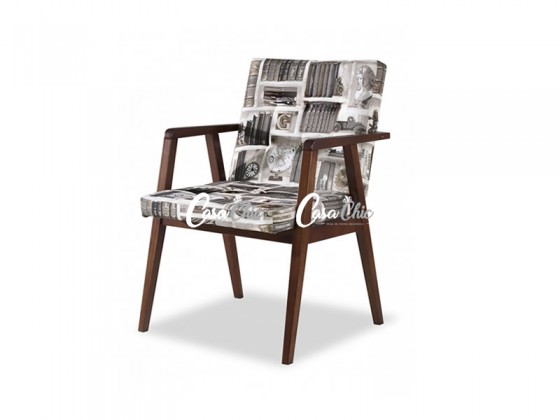 Poltrona Cadeira com Braço Imperatriz 