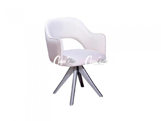 Poltrona Cadeira com Braço em Madeira Maciça C005 Catarina