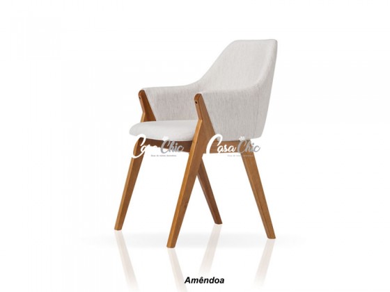 Cadeira em Madeira Maciça 7570 Rhonda