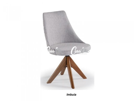 Cadeira Giratoria em Madeira Maciça 