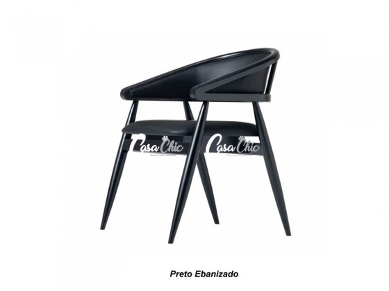 Cadeira em Madeira Maciça 7680 Gerald