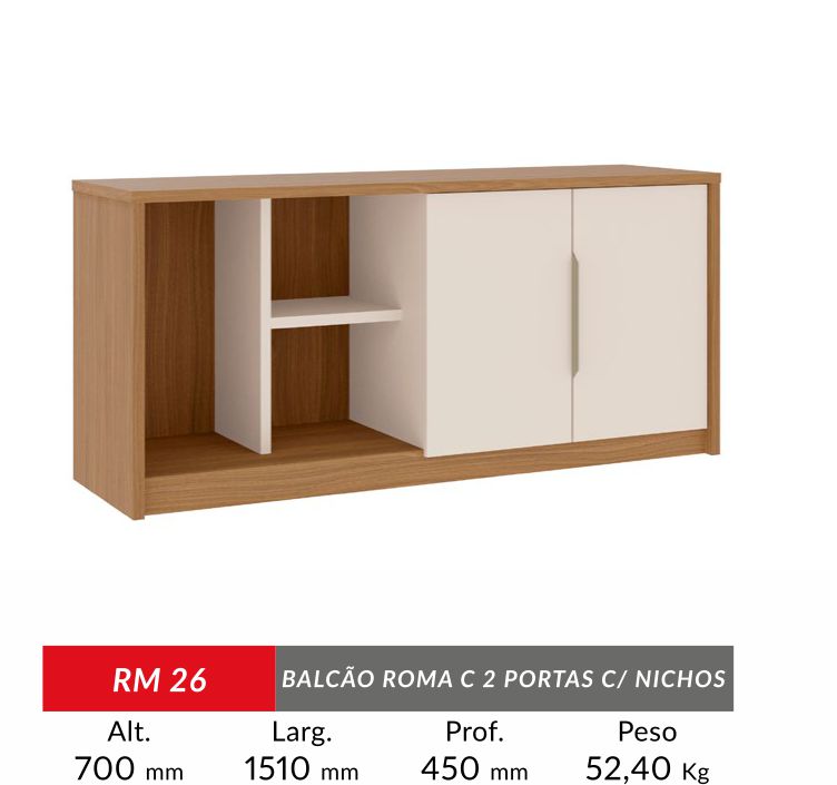 BALCAO ROMA ESCRITORIO 